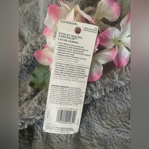 ⚜️3/$25⚜️🛍COVERGIRL VITALIST HEALTHY CONCEALER- 795 MEDIUM DEEP 🛍 - Picture 5 of 5